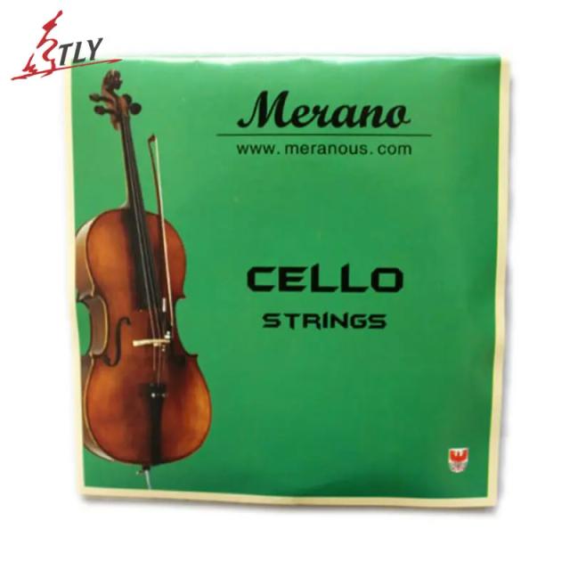 Conjunto de Cordas Acústicas para Violoncelo Meiana - Alumínio e Magnésio, 4 Peças em A, D, G, C