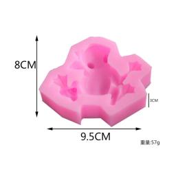 Molde de silicone para bolos, forma de sapo para chocolates, utensílios de cozimento, pudim, sobremesa, decoração de bolo, chocolates, sabão, 1 peça - Image 4