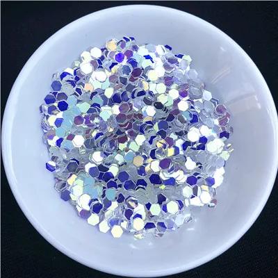 Lantejoulas para Manicure e Decoração de Casamentos em Formato de Estrela e Coração de 1-4mm