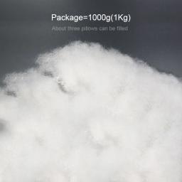 Material De Enchimento De Algodão Ecológico, 100% Fibra De Poliéster, PP Algodão Recheio Boneca, DIY Almofada Brinquedos Enchimento, 1000g, nova chegada, 2018 - Image 4
