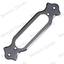 Captador de bobina única mudou para violão, 2 peças, captadores de som de guitarra acústica, suporte de capa de anel de bobina única - Image 2