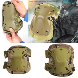 Tactical Joelheiras de Proteção, Airsoft Cotovelo Pads, Paintball Combate, caça ao ar livre, Skate, Scooter Joelheiras, Pad Engrenagem - Image 2