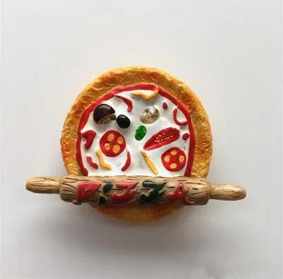 Imãs de geladeira franceses, saco de papel de grãos 3d de resina, lembrança de geladeira para turista, adesivos magnéticos de decoração da casa - Image 1