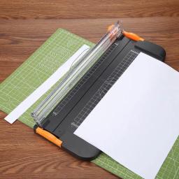 Cortador de papel de plástico com regua, precisão, guilhotina a4, cortador para foto, escritório, scrapbook, máquina de tapete de corte - Image 4
