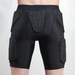 Undershort de compressão acolchoado para homens, Proteção Undershort, Melhor para basquete, Futebol, Hóquei, Ciclismo, Patinação no gelo, Contato Esportes - Image 3