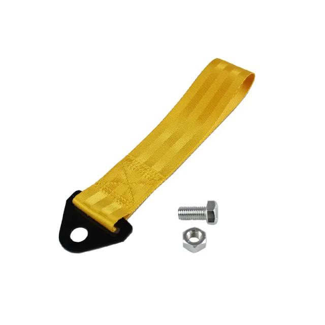 Corda de Reboque de Nylon com Alça Suave - Ferramenta de Emergência Ideal para Corrida e Drift