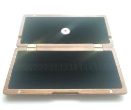 Black Walnut Madeira Caso Oboé Cana 20 PCS Com Hygroneter Reed Segurar - Image 5