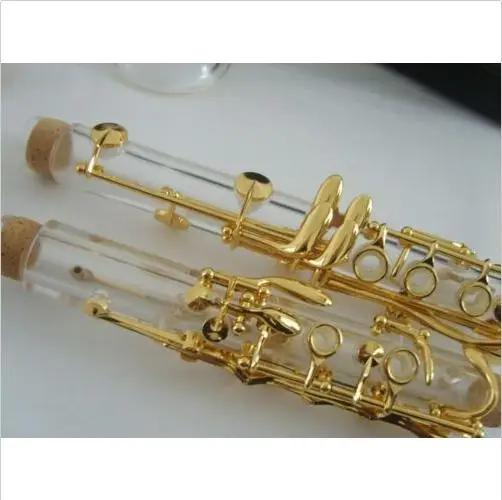 Kit Completo para Clarinete em Bb: Estojo de Peças Banhadas a Ouro, Graxa e Pano de Limpeza Inclusos