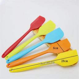 (3 pçs/lote) tamanho Grande totalmente espatula Silicone espátula de silicone Raspador de padaria para a cozinha cozinhar ferramentas cores aleatórias - Image 3