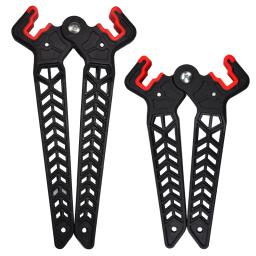 Suporte para arco composto, suporte para chute, arquearia, tiro com arco 3d, alcance, caça, tiro ao ar livre, esportes, cor preta, 1 peça - Image 2