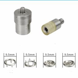 Máquina de pressão manual, 5 conjuntos de ferramentas para prensagem braçadeira 9.5mm botões de pressão molde 6mm ilhós anilha molde t5/633/201 botões de pressão - Image 2