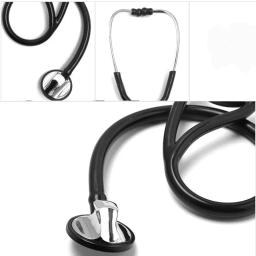 Estetoscópio médico profissional coração pulmão pneumumo ferradura mestre pulso ferramenta de monitoramento especial estetoscopio corpo - Image 1