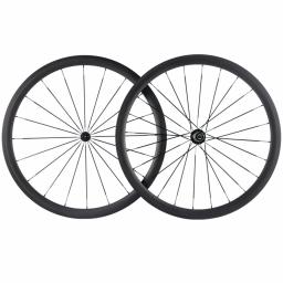 Vendas de fábrica 700c conjunto de rodas de carbono 38mm 50mm 60mm 88mm rodas de bicicleta de carbono clincher aro de bicicleta de estrada rodas de freio de basalto - Image 2