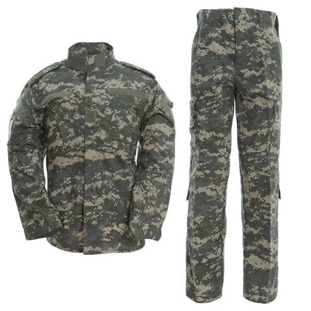 Uniforme Tático de Camuflagem para Deserto e Selva: Conjunto Completo de Caça com Jaqueta e Calças BDU