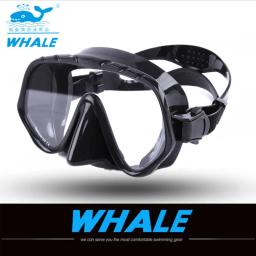 Marca profissional Máscara de Mergulho para Adulto, Silicone Saia Strap, Snorkel, Scuba Goggle, Grande Visão, Vidro Temperado, Selo, Novo - Image 1