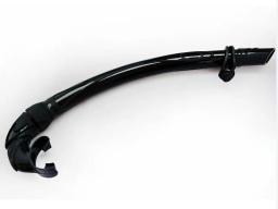 Top engrenagens de mergulho baixo volume máscara de caça submarina e tubo de respiração de silicone flexable conjunto de máscara de snorkel preto para adulto - Image 6