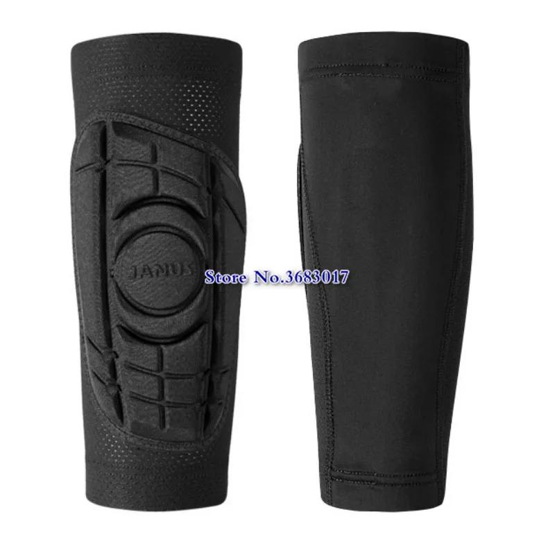 Caneleira anticolisão para basquete, suporte de compressão para panturrilha, meias musculares, corrida, perna de futebol, aquecedor de pernas, 1 par - Image 1