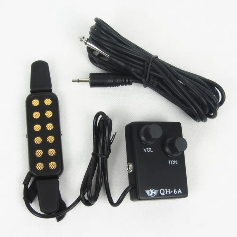 Captador de reverberação para violão, acessório de instrumentos acústicos de corda com baixo ruído - Image 1