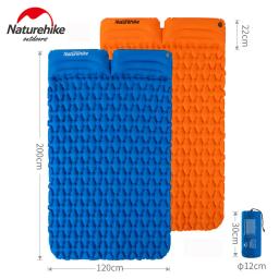 Naturehike-Portátil à prova de umidade inflável Camping Mat, Air Bag colchão, dormir engrenagem, ao ar livre, mochila, carro - Image 1
