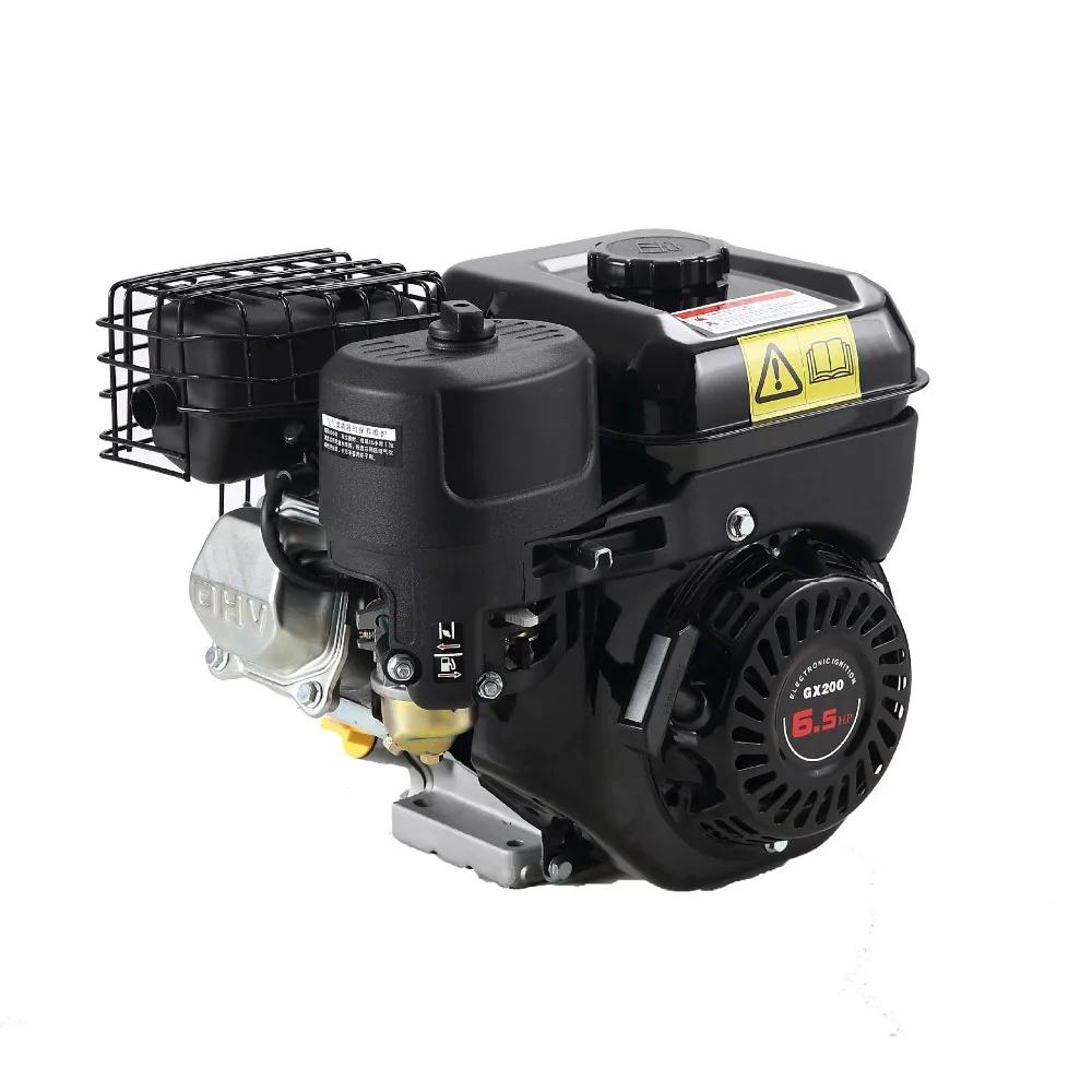 Motor a gasolina de início manual, 4 tempos, refrigerado a ar, GX200 OHV, 6.5HP para lavadora a pressão - Image 1