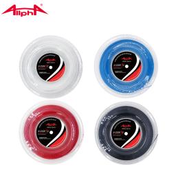 Corda de tênis allpha 1.25mm rotação 200m bobinas poliéster gym formação raquete de tênis corda 40-60 libras corda de bambu - Image 2