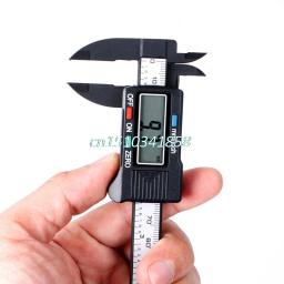Medidor digital eletrônico lcd de calibre vernier, ferramenta de medição com miçangas de pedra, joia, novo # y51 # - Image 6