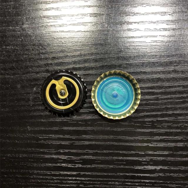 Conjunto de 100 Tampas de Garrafa de Cerveja para DIY e Fermentação Caseira - Ferramenta Essencial para Fabricantes de Cerveja