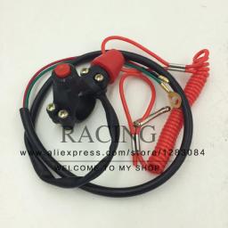 Botão de segurança para mini bicicleta atv, interruptor fechado com emergência, parada de segurança, de bolso para 2 tempos - Image 4