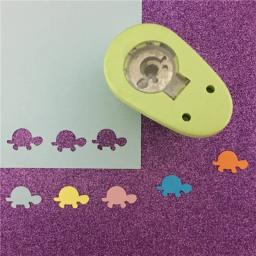 1 ''/2.4cm perfurador em forma de tartaruga, perfurador de artesanato para scrapbooking, cortador de papel para crianças, ferramenta de gravação em relevo - Image 2