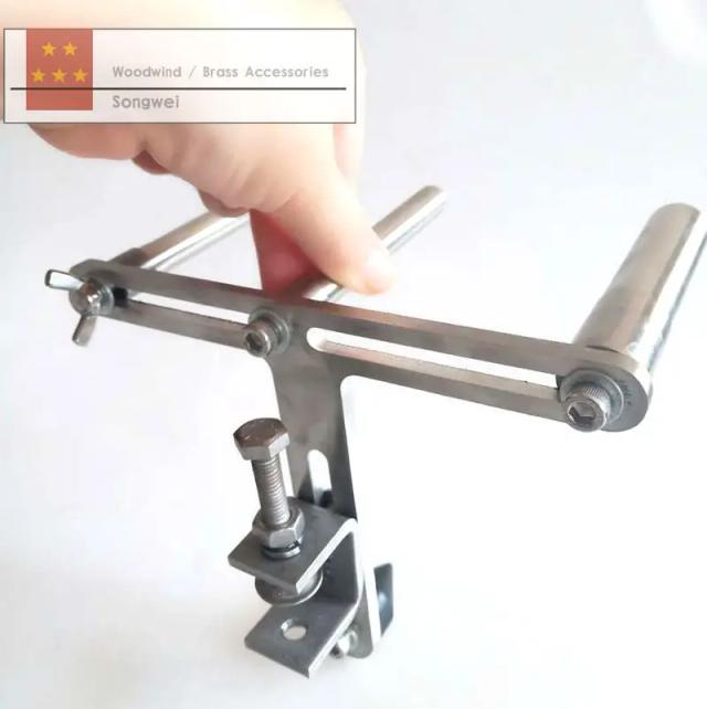 Suporte Multi-Funcional para Lixar Instrumentos Musicais como Trompete, Trombone, Flauta, Saxofone e Oboé