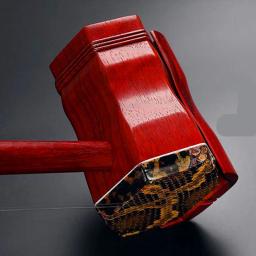 Chinês erhu huqin instrumento de cordas folclóricas haste plana myanmar mogno primária cor nenhuma pintura profissional música acessórios erhu - Image 5