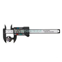 Medidor digital eletrônico lcd de calibre vernier, ferramenta de medição com miçangas de pedra, joia, novo # y51 # - Image 1