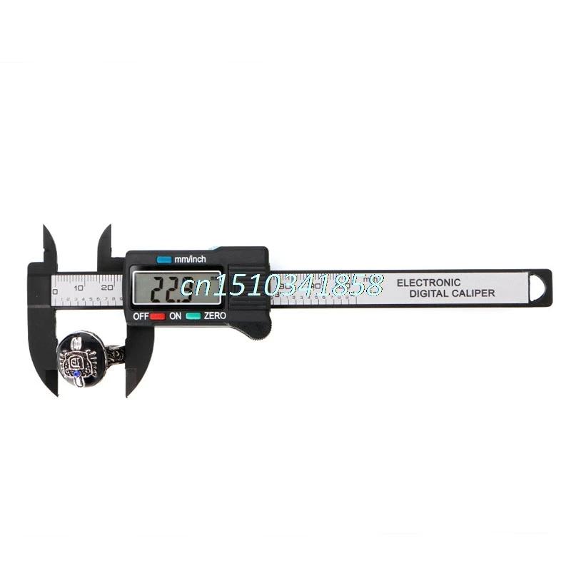 Medidor digital eletrônico lcd de calibre vernier, ferramenta de medição com miçangas de pedra, joia, novo # y51 # - Image 1