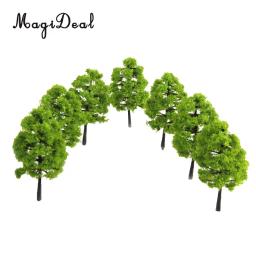 MagiDeal-Mini Árvores Modelo De Plástico, Trem, Cenário Ferroviário, Casa, Sala De Aula, Cena Layout Do Parque, Brinquedo Infantil, Escala 1, 100, 20Pcs Lot - Image 4