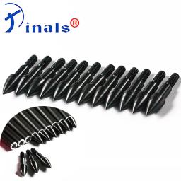 Pontas para flechas de carbono, pontas de campo para flecha cabeça 75 grãos ou 100 grãos para id 6.2mm od 7.6mm arco arco arco arco arquearia acessórios de caça - Image 1