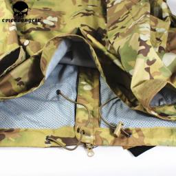 Songemerear jaqueta corta-vento macia + calças, jaqueta corta-vento à prova d'água com camuflagem para caça e acampamento ao ar livre - Image 5