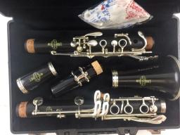 Clarinete de madeira profissional intermediário, acessórios peça e elástico para estudantes modelo de baquelite - Image 2