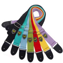 Ajustável Pure Cotton Guitar Strap, cinto, elétrico, acústico, Folk, guitarra Peças e acessórios - Image 1