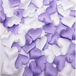 Barato! 50 pces coração fabic 2x1.5cm festa de casamento confetes mesa decoração festa de aniversário suprimentos decorativos - Image 1