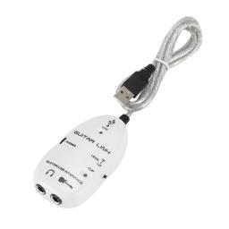 Adaptador de cabo de interface de guitarra para usb, conector de áudio gravador para pc/computador, acessórios de guitarra link para guitarra - Image 3