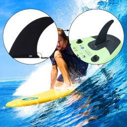 Conjunto quilhas para prancha surfe, cores preto nylon, tipo fivela, prancha remo para canoa, aquaplano, centro - Image 2