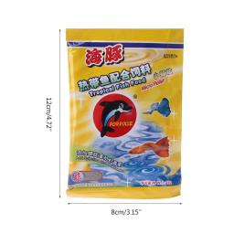 Peixe para aquário e tanque de peixes tropicais, alimentação saudável de grãos, 15g, 1 saco - Image 6