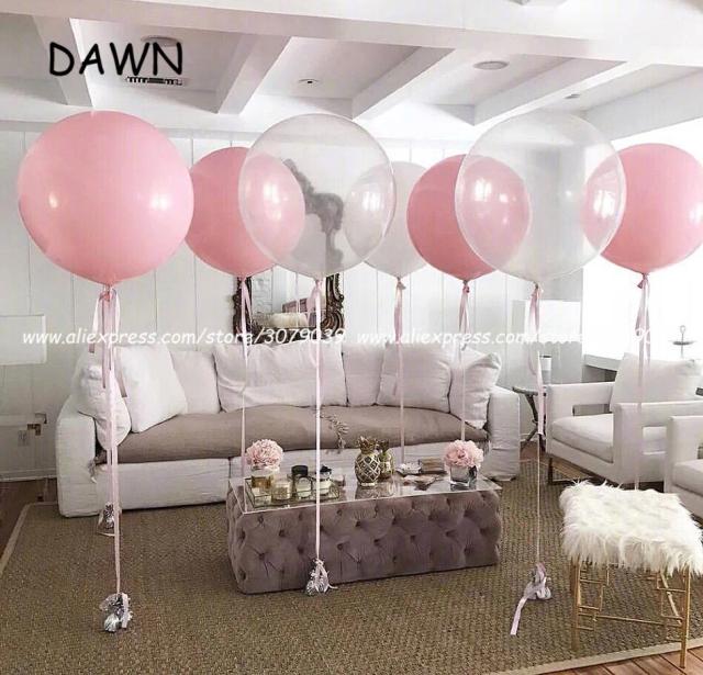 Balões Gigantes de Latex 36 Polegadas para Decoração de Casamentos e Aniversários - 1 Unidade