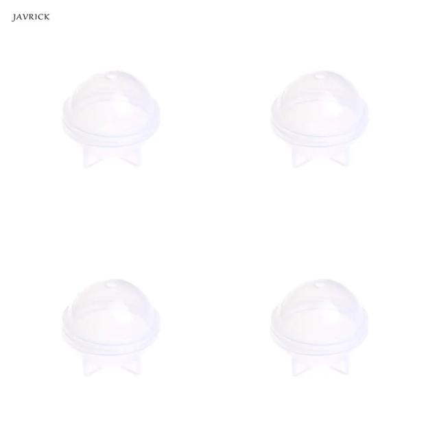 Molde Esférico de Silicone Javrick para Joias em Várias Medidas - Ideal para Artesanato, Decoração e DIY