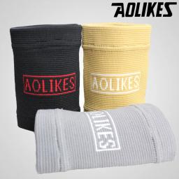 Aolikes-Suporte para Pulso Masculino, Pulseira Esportiva, Sweatband para Ginásio, Vôlei, Ténis, Faixa de Suor para Mão, Protetor Envoltório, 1 Par - Image 6