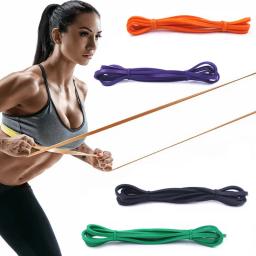 Faixas elásticas resistentes para exercícios, esportes, treino de fitness, puxar, malhação, yoga, pilates, expansor, academia, fitness - Image 1