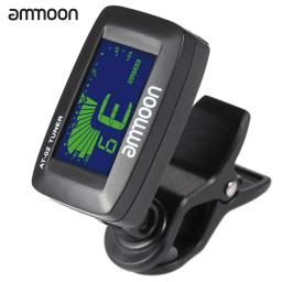 Ammoon-afinador digital at-02, equipamento de alta qualidade, universal, elétrico, afinador para violão, baixo, cromático, violino - Image 1
