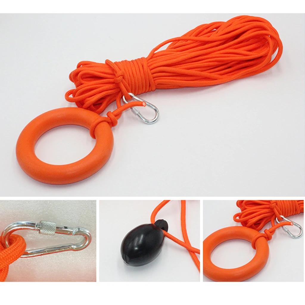 Anel flutuante de superfície antiderrapante para água, corda salva-vidas, flutuador de bóia, bóia, natação, vela, caiaque, segurança - Image 1