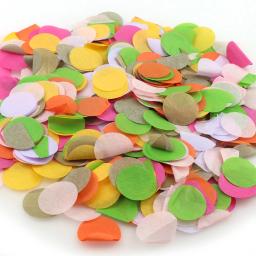 Confete forma de coração, 10g, multicolorido, confete de casamento, boda, festa de aniversário, decoração de mesa, 26mm - Image 2