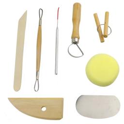 Kit de ferramentas para modelagem de argila e olaria, conjunto de escultura em massa de polímero, ferramentas de modelagem - Image 2